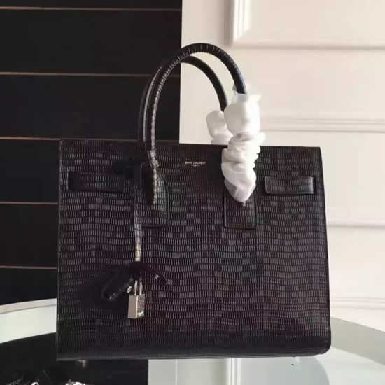 Replica Saint Laurent Small Sac De Jour Lizard Embossed Bag